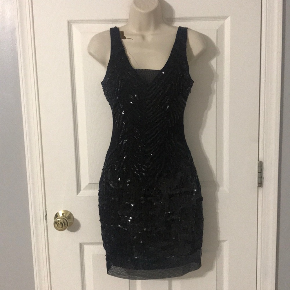 Bebe mini sequin dress